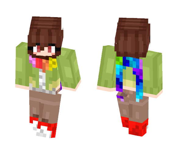 StorySwap Chara - Interchangeable Minecraft Skins - image 1