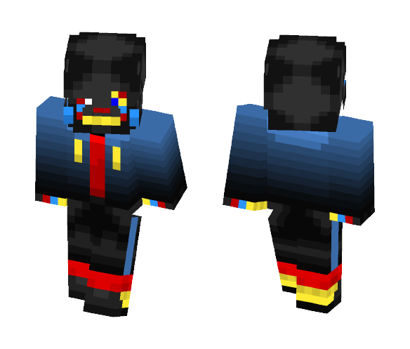 Error Sans - Male Minecraft Skins - image 1