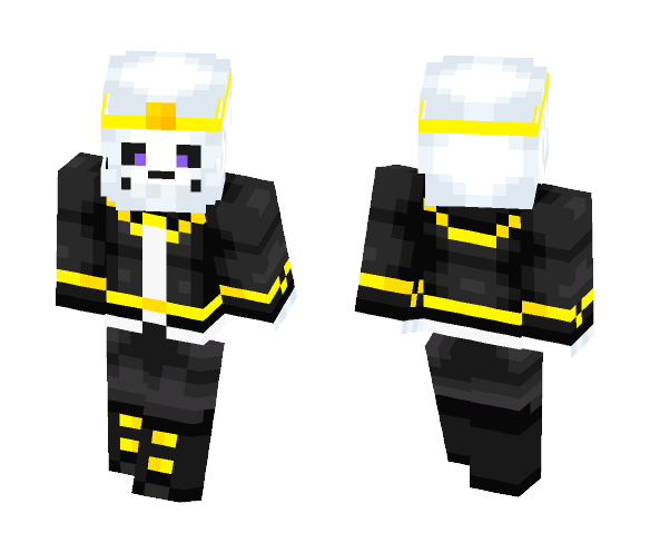 Nightmare Sans - Male Minecraft Skins - image 1