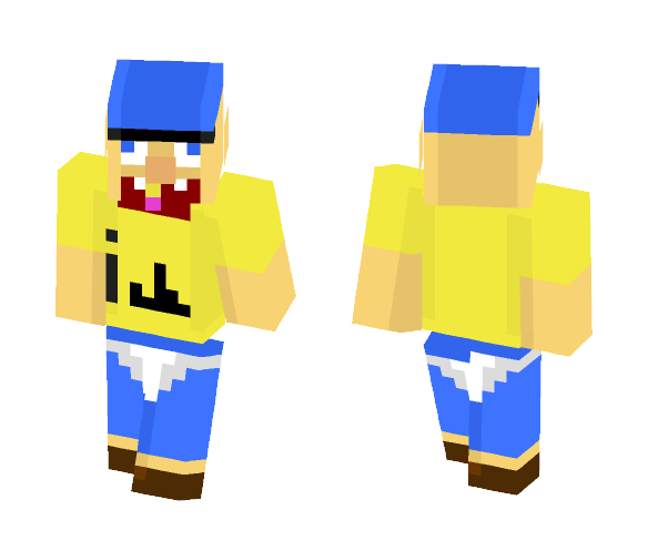 drawing jeffy - Male Minecraft Skins - image 1