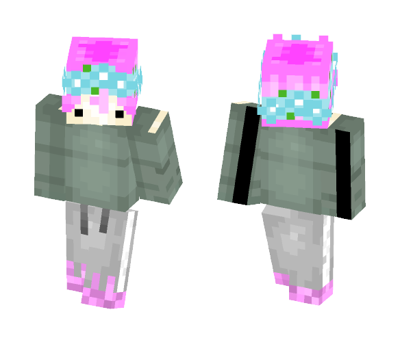 Download Free Lazy Saturday Girl Skin for Minecraft image 1 Lazy Saturday Girl - Girl Minecraft Skins - image 1