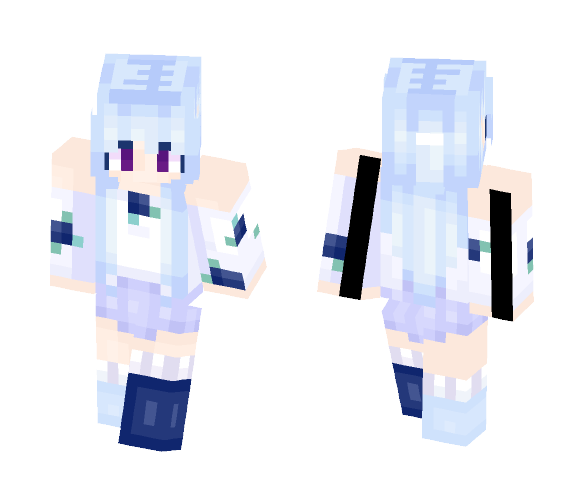 Blue Roses - Sinistra Nebula - Female Minecraft Skins - image 1