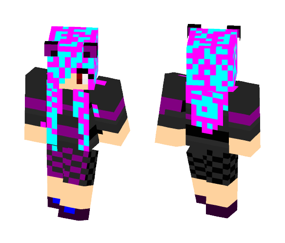 Cotton Candy Cat - Cat Minecraft Skins - image 1