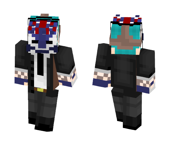Sydney | Payday 2 - Male Minecraft Skins - image 1