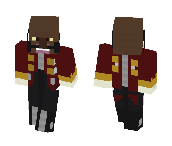 DarkSkinned Eggman - Male Minecraft Skins - image 1