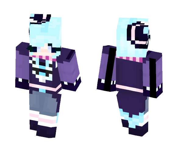 ????Underkeep - Sans Girl???? - Female Minecraft Skins - image 1
