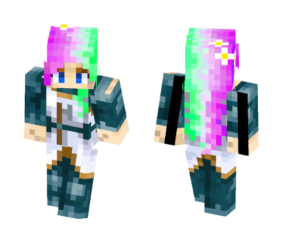 Jehanne d'Arc; French warrior girl - Girl Minecraft Skins - image 1