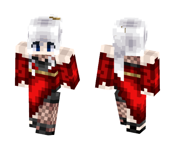 Download Free Blood Mage (other ver. in desc.) Skin for Minecraft image 1 Blood Mage (other ver. in desc.) - Female Minecraft Skins - image 1