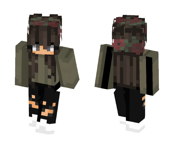 indie ☠ - Female Minecraft Skins - image 1