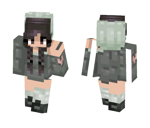Hipster Girl - Girl Minecraft Skins - image 1