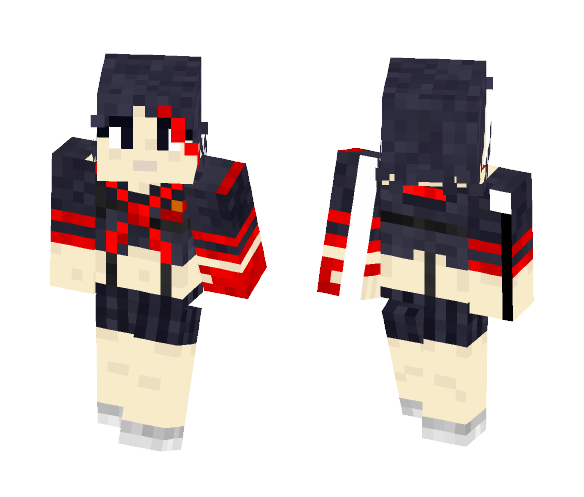 Kill La Kill - Ryuko Matoi - Female Minecraft Skins - image 1