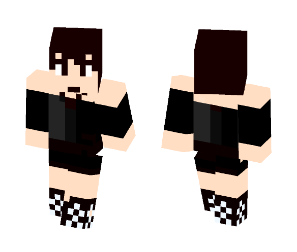 Raven Twisted Metal Black - Female Minecraft Skins - image 1