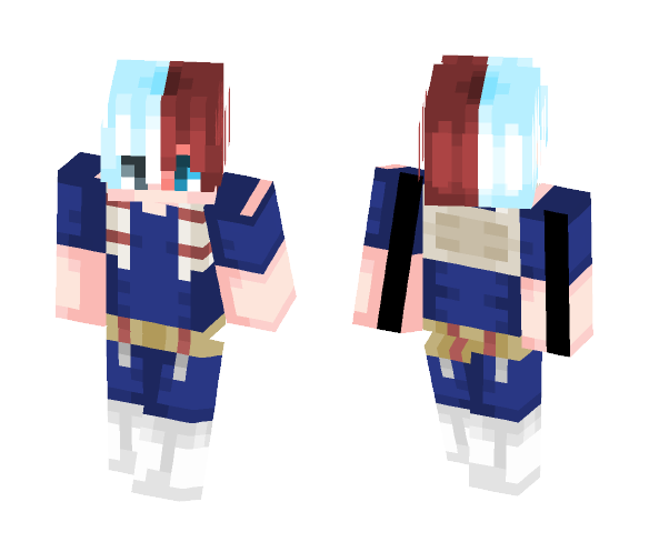 Todoroki - Boku No Hero Academia :3 - Male Minecraft Skins - image 1
