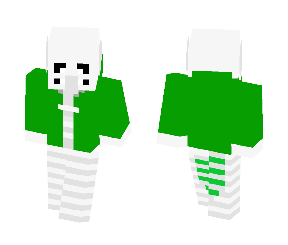 Serif (without glowing green eye) - Male Minecraft Skins - image 1
