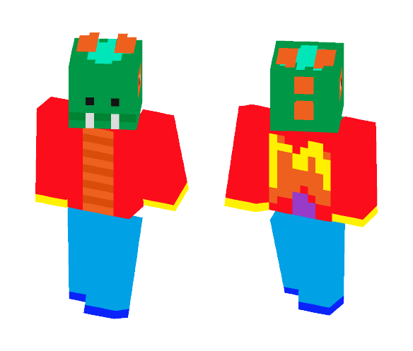 Rainbow Dragon ???????????? - Interchangeable Minecraft Skins - image 1