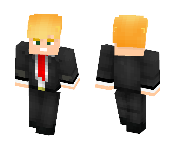 Donald J Trump - Male Minecraft Skins - image 1