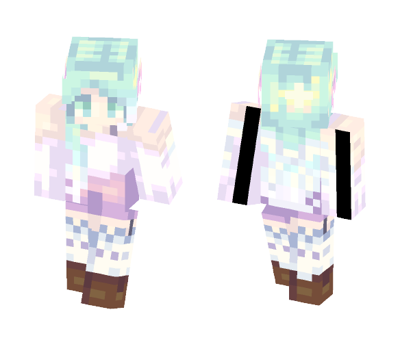 Dreamscape Drop - Female Minecraft Skins - image 1