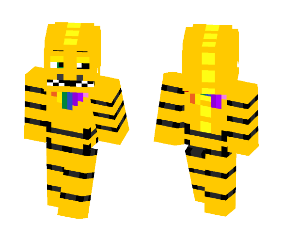 GoldClaw the Dinosaur - Comics Minecraft Skins - image 1