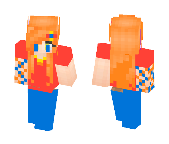 Magical girl - Girl Minecraft Skins - image 1