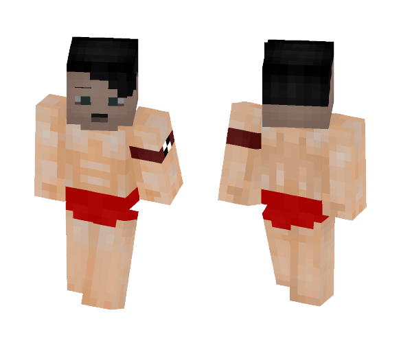 Buff Hitler - Male Minecraft Skins - image 1