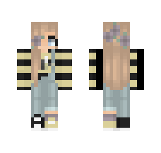 Bee overalls - Female Minecraft Skins - image 2