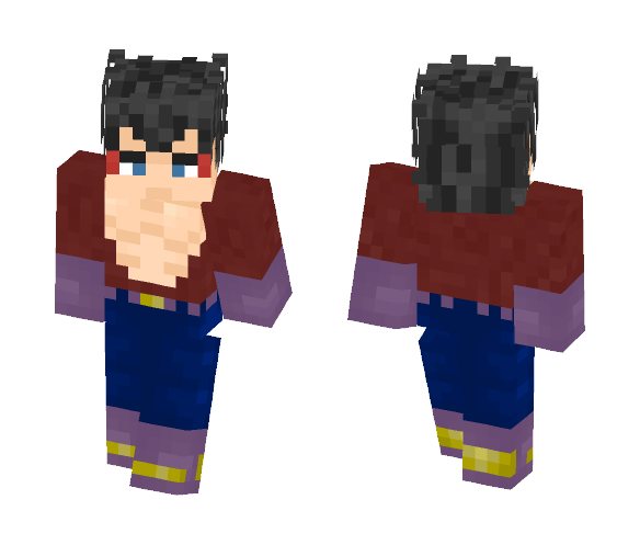 Vegeta GT Super Saiyan 4 - Male Minecraft Skins - image 1
