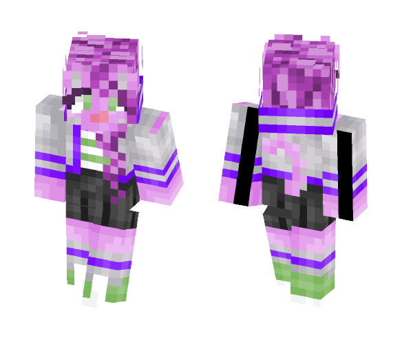 Purrple Furry - Female Minecraft Skins - image 1