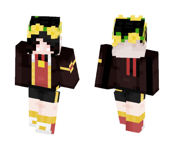 Flowerfell ~ Sans Girl - Girl Minecraft Skins - image 1