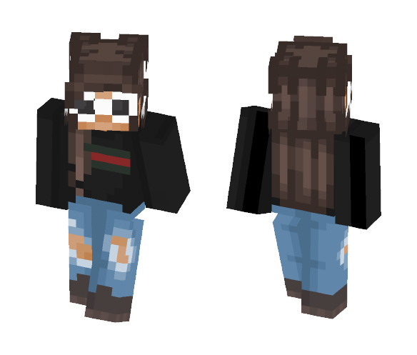 Clout Glasses no. 2 - Female Minecraft Skins - image 1
