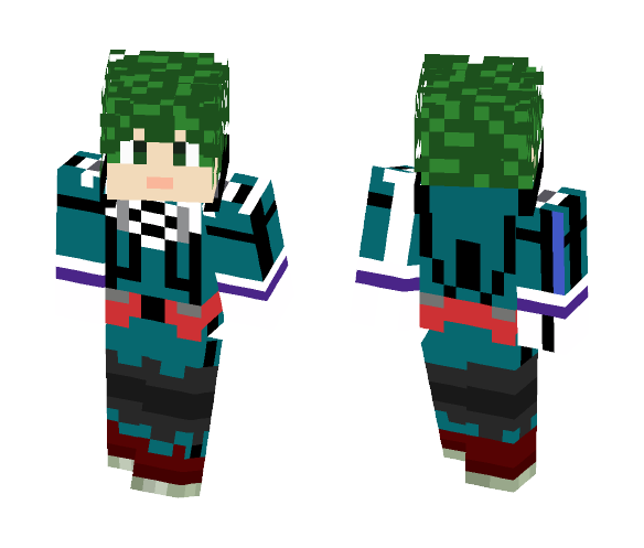 Izuku Midoriya - Male Minecraft Skins - image 1