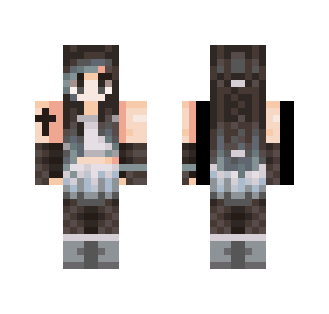 ∞ Deep Blue ∞ - Female Minecraft Skins - image 2
