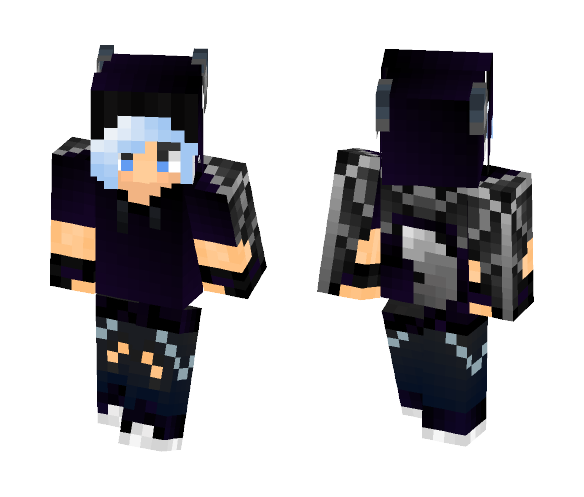 Dragon Wolf PvP Boy - Boy Minecraft Skins - image 1
