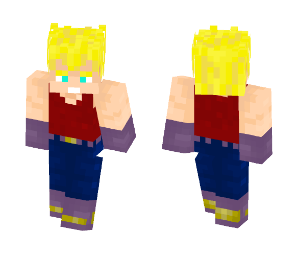 Vegeta GT Super Saiyan - Male Minecraft Skins - image 1