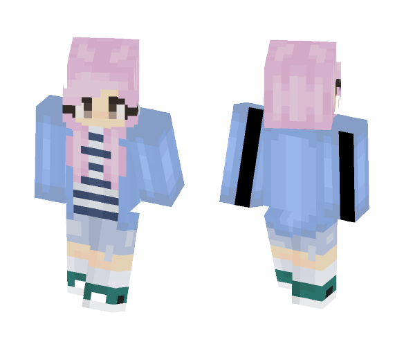 박지민 Jimin -Female- - Female Minecraft Skins - image 1