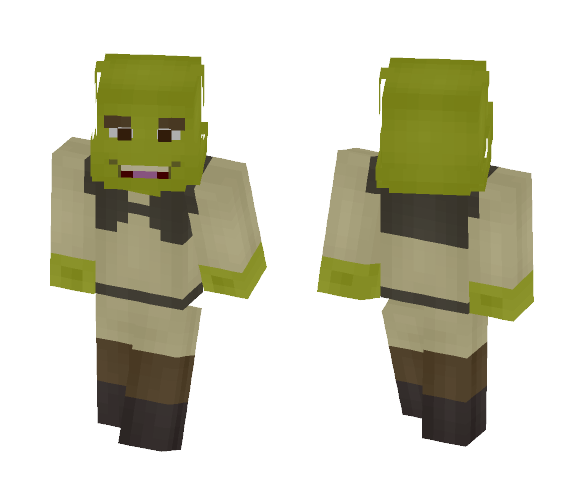 Shrek - Male Minecraft Skins - image 1