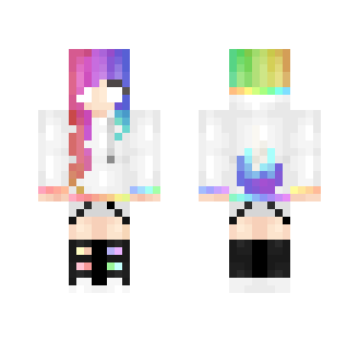 Rainbow Herobrine