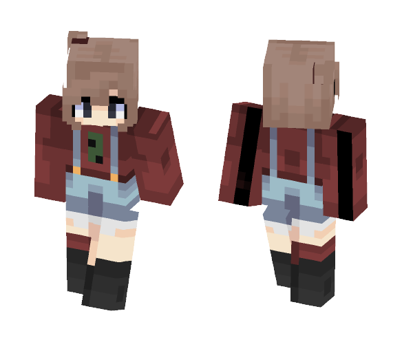 Red Cactus - Female Minecraft Skins - image 1