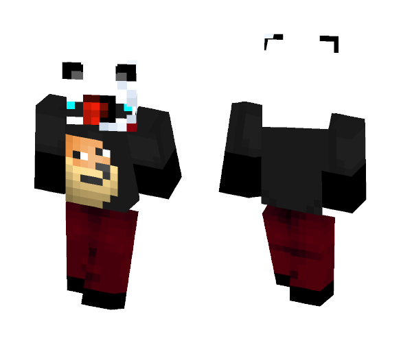Lit PandaWithAnAxe - Male Minecraft Skins - image 1