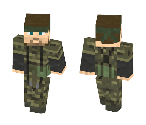 Naked Snake - Male Minecraft Skins - image 1