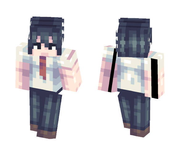 anxiety sasuke - Male Minecraft Skins - image 1