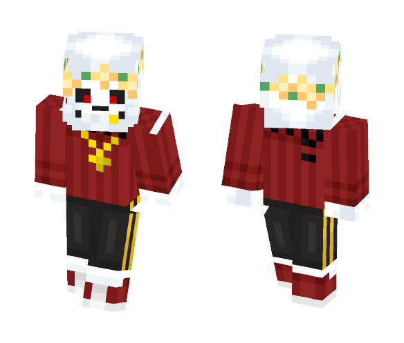 Flowerfell Sans (No Jacket) - Male Minecraft Skins - image 1