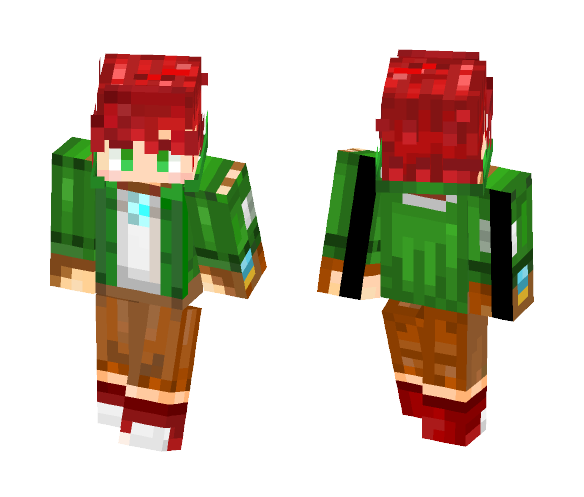 Download Free Ritmo - Lanota Skin for Minecraft image 1 Ritmo - Lanota - Male Minecraft Skins - image 1