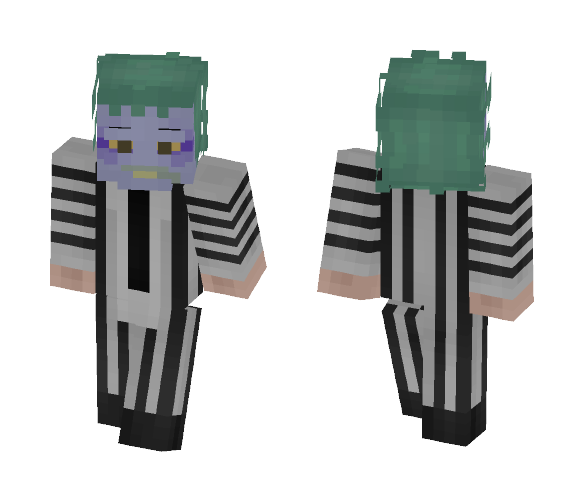 Beetlejuice - Male Minecraft Skins - image 1