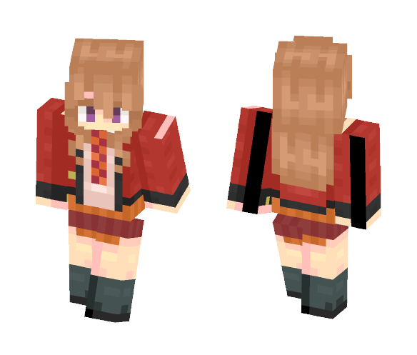 Konoe Kanata [Card# 018] - Female Minecraft Skins - image 1