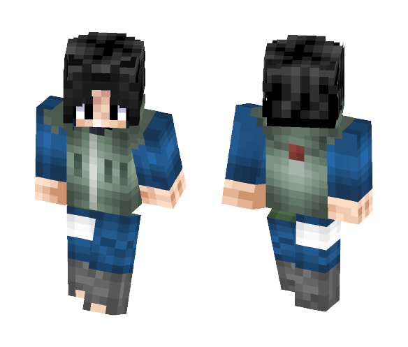 Jounin Uchiha Oc - Male Minecraft Skins - image 1