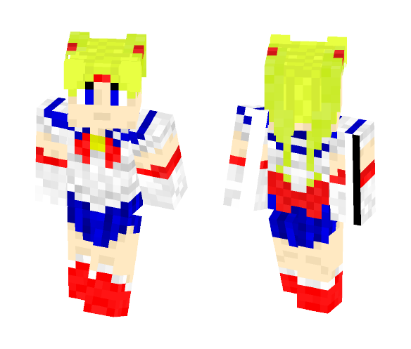 Sailor Moon: Sailor Moon - Female Minecraft Skins - image 1