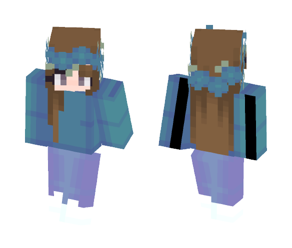 Floral sea - Female Minecraft Skins - image 1
