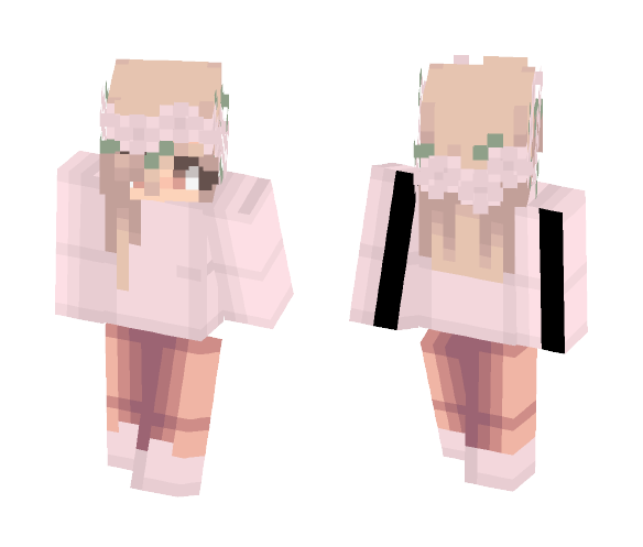 Download Free Baby pink Skin for Minecraft image 1 Baby pink - Baby Minecraft Skins - image 1