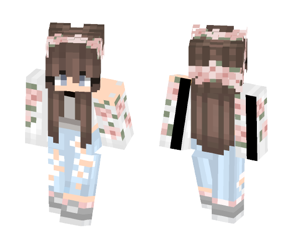 ~ςαm~ Spring Day - Female Minecraft Skins - image 1