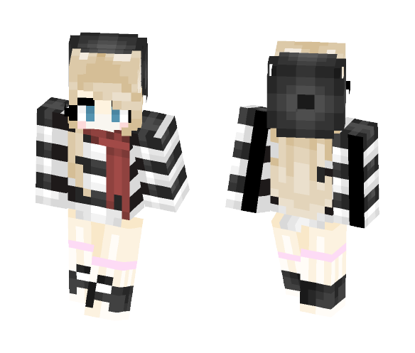 Mademoiselle ~Drawing recreate~ - Female Minecraft Skins - image 1